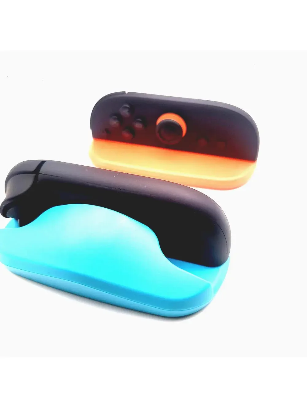 Blue & Red Nintendo Switch 2 Games Compatible JoyCon Controllers Mouse Grips